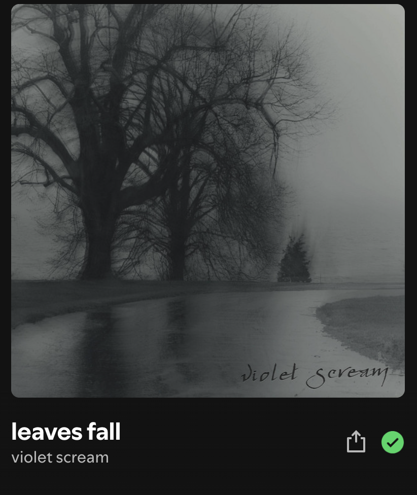 leaves fall cover
